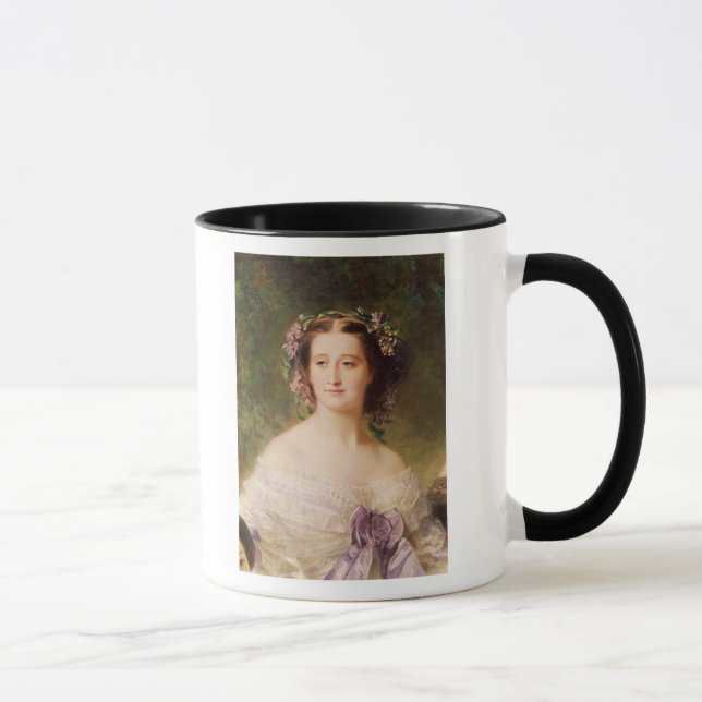 Taza Emperatriz Eugenie y sus señoras en esperar (Derecha)