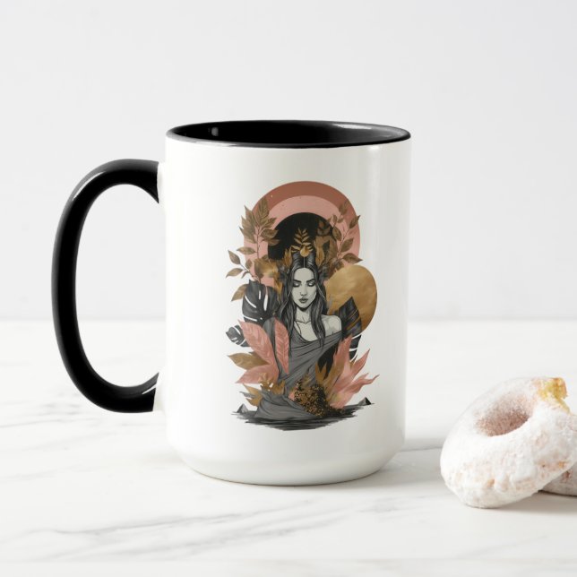 Taza Emperatriz forestal (Con donut)