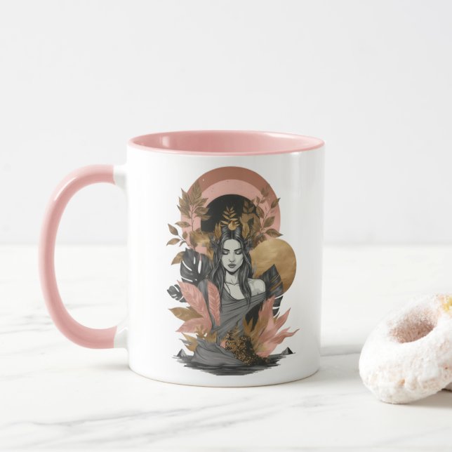 Taza Emperatriz forestal (Con donut)