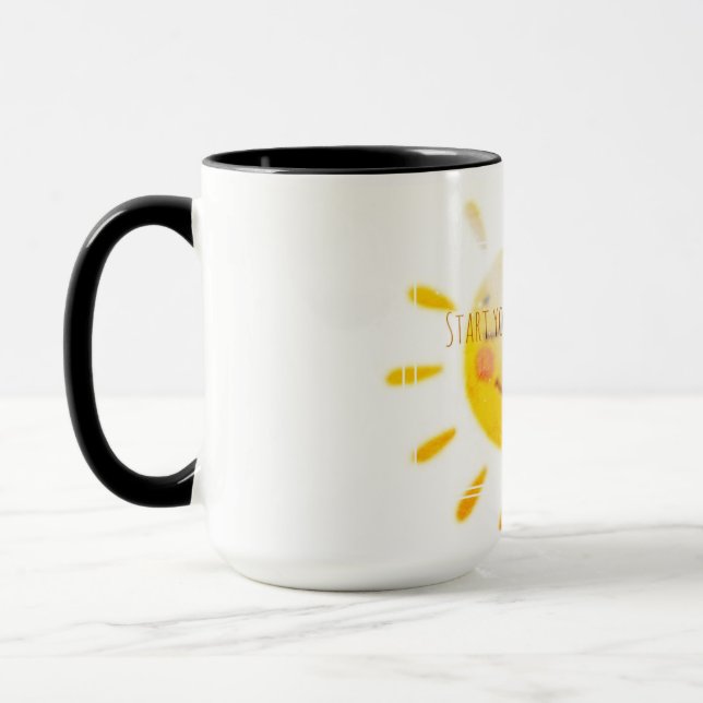 Taza Empieza tu mañana con una SONRISA (Izquierda)