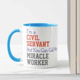 Taza Empleado del milagro del servicio civil Mug