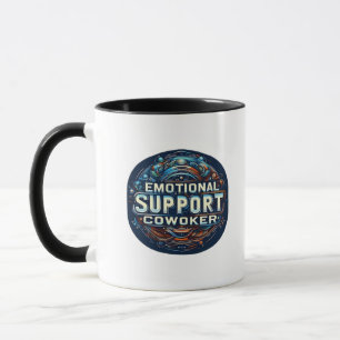 Taza Empleador de ayuda emocional, Typography Classic