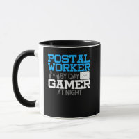 Empleador Postal Mailman Mail Carrier Gamer Gaming