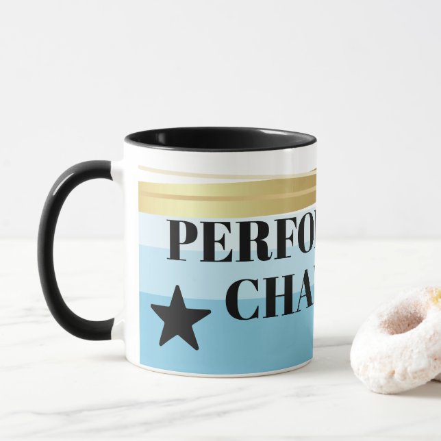 Taza Employee performance great job recognition award (Con donut)