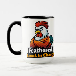 Taza Emplumado, Fuerte. Al mando. Cita de lista