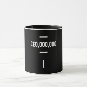 Taza Emprendedor - CEO,000,000 Tee Funny Business