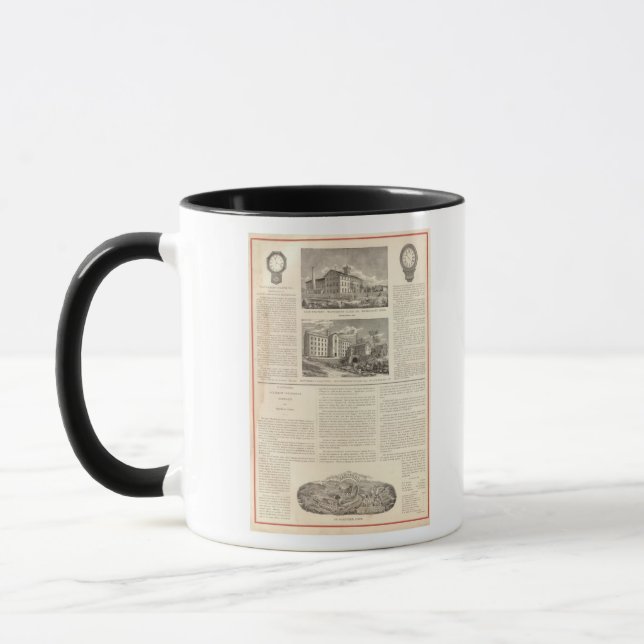 Taza Empresa de Reloj Waterbury (Izquierda)
