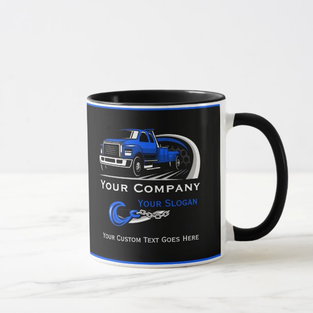 Taza Empresa de Remolque Profesional, Servicio de Trans (Derecha)