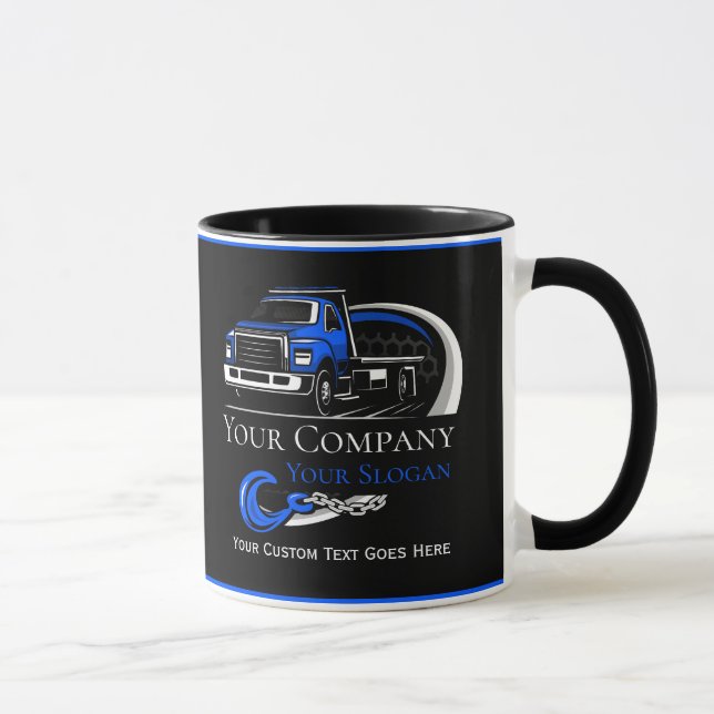 Taza Empresa de Remolque Profesional, Servicio de Trans (Derecha)