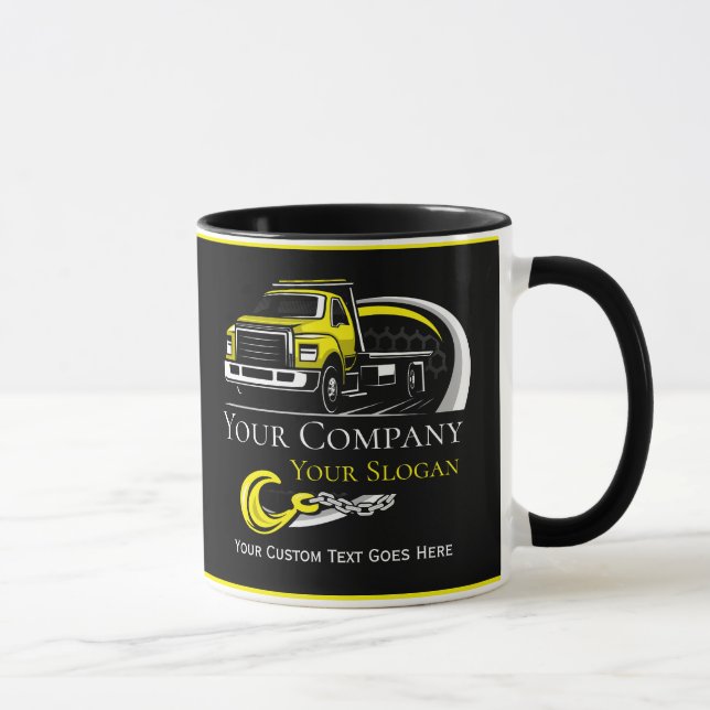 Taza Empresa de Remolque Profesional, Servicio de Trans (Derecha)