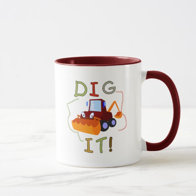 Taza Empuje del vehículo de la construcción él (Derecha)