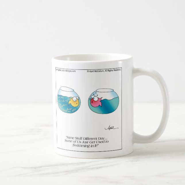 Taza en abril McCallum de los PESCADOS POO (Derecha)