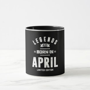 Taza En Abril Nacieron Leyendas De Regalos De Cumpleaño