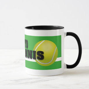 Taza "En" al tenis