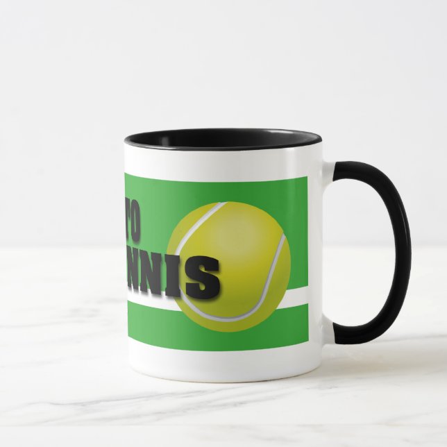 Taza "En" al tenis (Derecha)