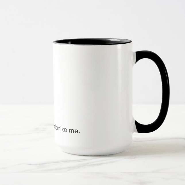 Taza en blanco de Z Artswest (Derecha)