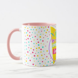Taza en Colores Combinados