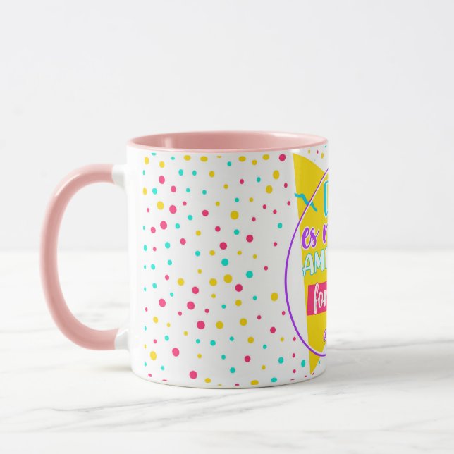 Taza en Colores Combinados (Izquierda)