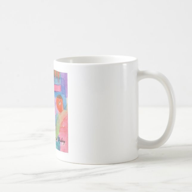 Taza en colores pastel de las ilustraciones (Derecha)