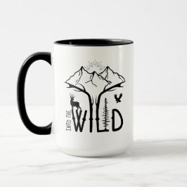 Taza En El Amor Salvaje De Las Montañas Salvajes