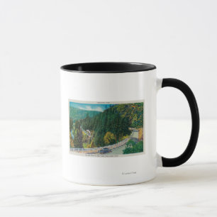 Taza En el camino a los árboles grandes de Santa Cruz