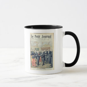 Taza En el Elysee Palace, la transferencia ceremonial