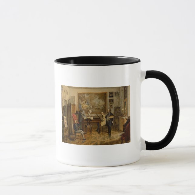 Taza En el estudio de Miklos Barabas (Derecha)