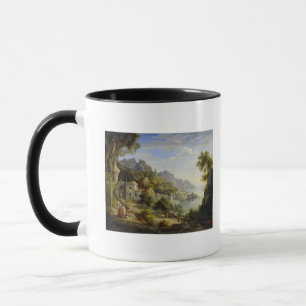 Taza En el golfo de Salerno, 1826