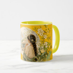 Taza En el jardín, el estado de ánimo de hoy.