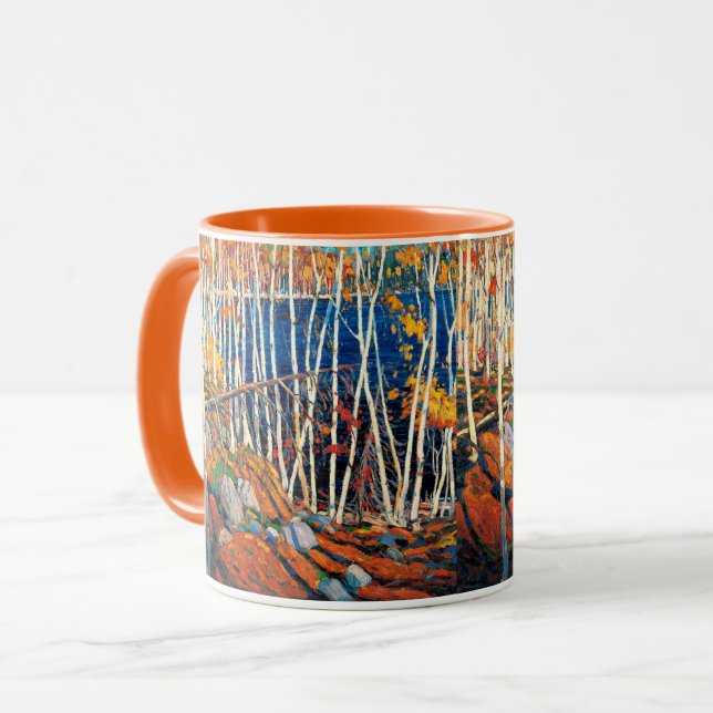 Taza En el norte por Tom Thomson, (Anverso izquierdo)