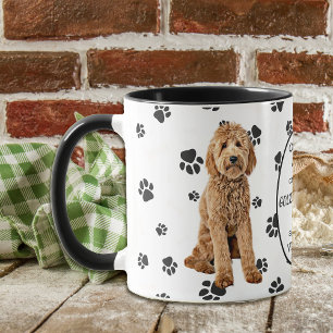 Taza En el octavo día Dios creó al perro goldendoodle