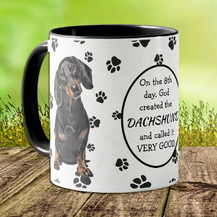 Taza En el octavo día Dios creó Dachshunds