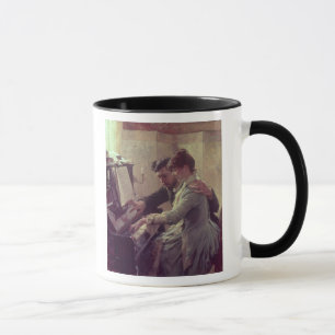 Taza En el piano