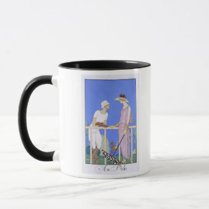 Taza En el polo, 1920-29 (impresión del pochoir)