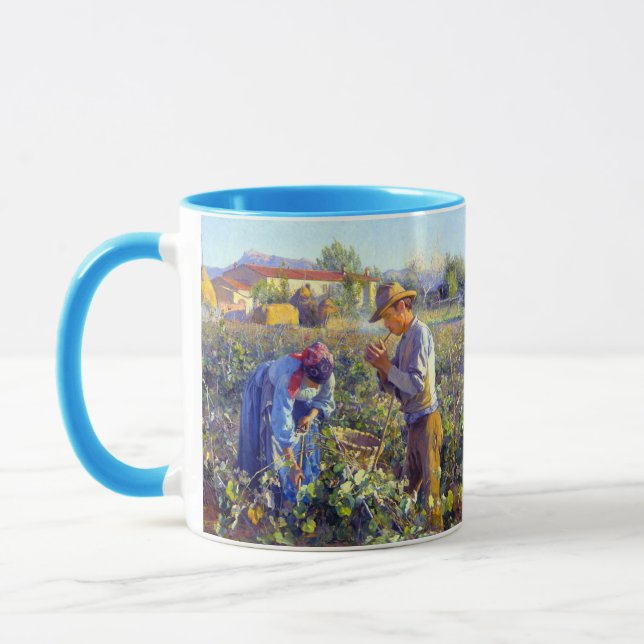 Taza En el viñedo Elin Danielson 1898 (Izquierda)