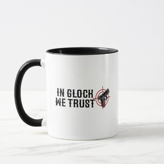 Taza En glock confiamos (Izquierda)