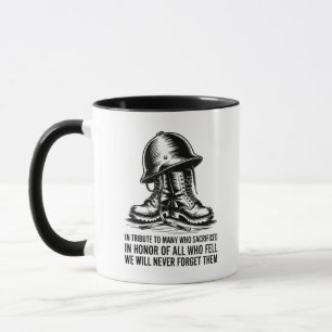 Taza En Homenaje A Muchos Que Sacrificaron En Honor A S