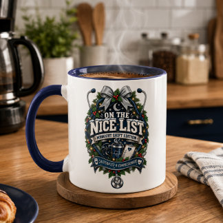 Taza En La Lista Buena Edición Turno de Noche Enfermera