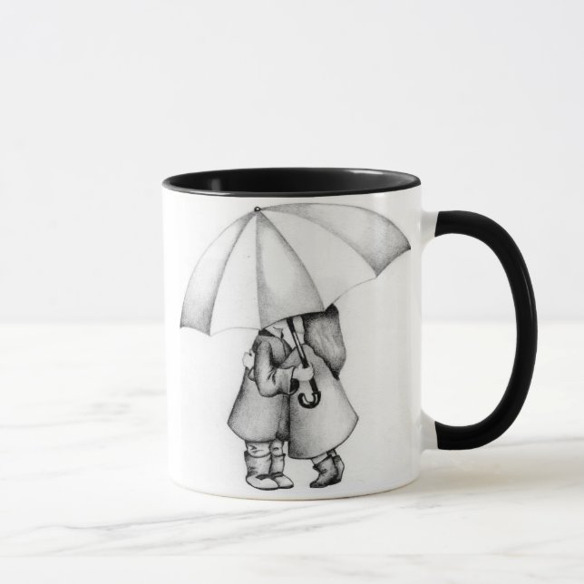 Taza En la lluvia (Derecha)