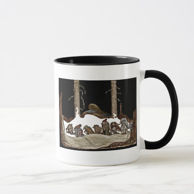 Taza En la noche de los Navidades - (Derecha)