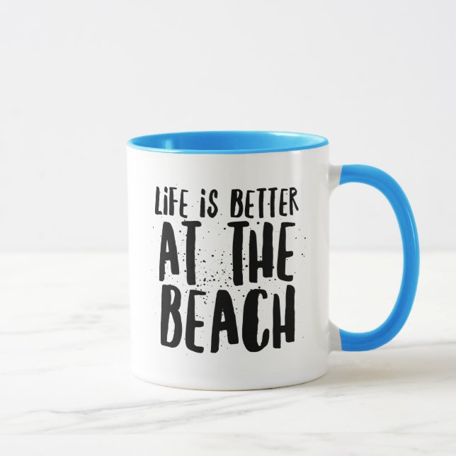 Taza En La Playa (Derecha)