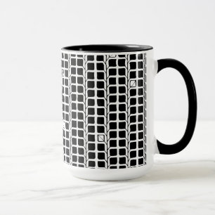 Taza En los bosques deja al negro Ringer Mug
