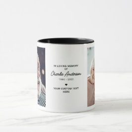 Taza En Memoria 2-Foto Mensaje Personal