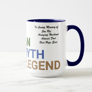 Taza En memoria de la orden del Personalizado de café M