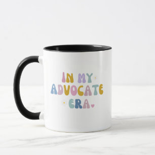 Taza en mi era de abogado defensor defendiendo la defen