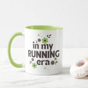 Taza En mi era de correr, divertido regalo para corredo