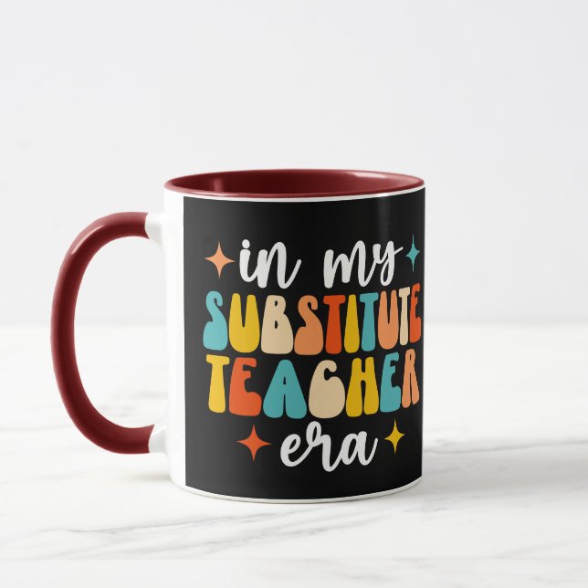 Taza En mi era de profesores sustitutos (Izquierda)