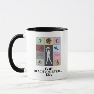 Taza En mi era de voleibol de playa