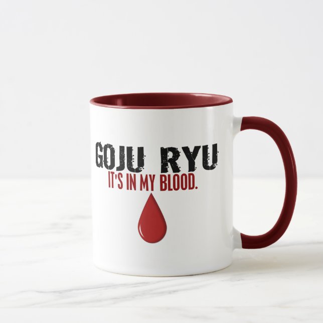 Taza En mi sangre GOJU RYU (Derecha)