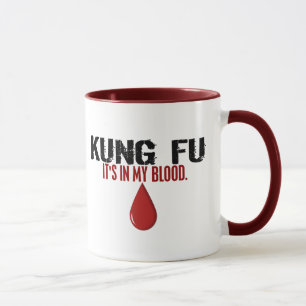 Taza En mi sangre KUNG FU